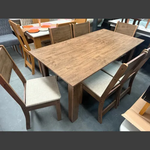 Mesa com 6 cadeiras - entrego Curitiba e região