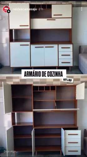 Armário de cozinha mdf disponível - Pronta entrega Grátis