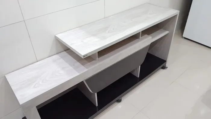 RACK PARA SALA COM GAVETA