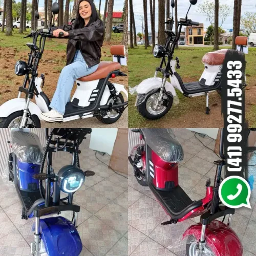 Moto Elétrica X15 - Pneu Largo, NOVA - 1000w - Só R$ 7.990,00