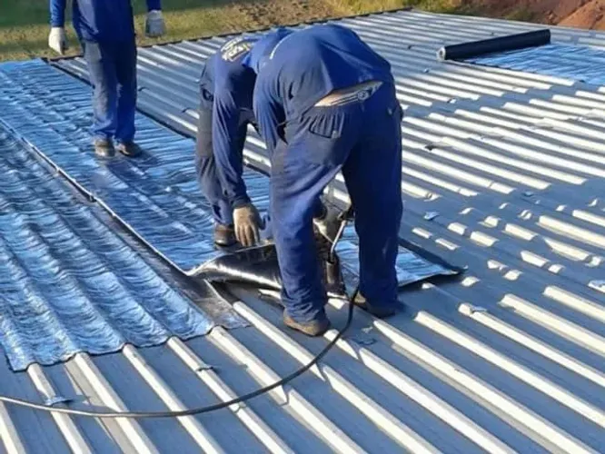 manta asfaltica para TELHADO por m2 mão de obra aparti de 30m2