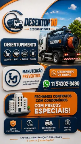 Desentupidora em itapevi 24horas