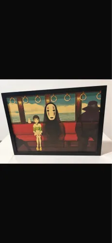 Quadro A viagem de Chihiro