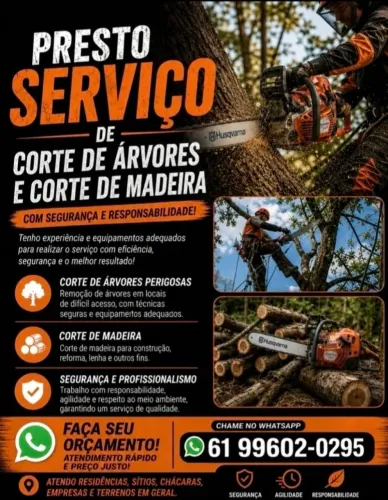 Poda de arvores e corte de eucaliptos etc...