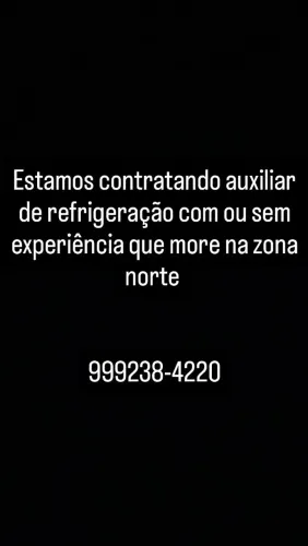 Auxiliar de refrigeração