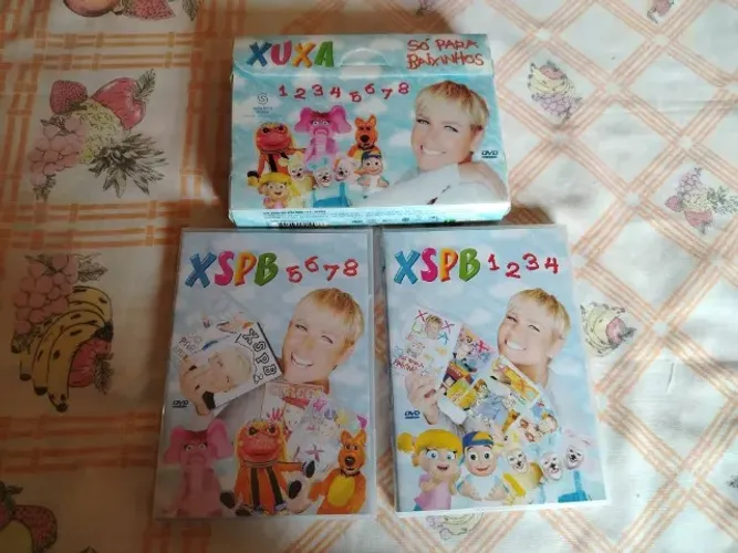 Xuxa Só Para Baixinhos Do 1 Ao 8 - Box Versão Maletinha 