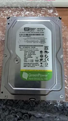 Disco rígido interno Western Digital 160GB WD1600AVVS