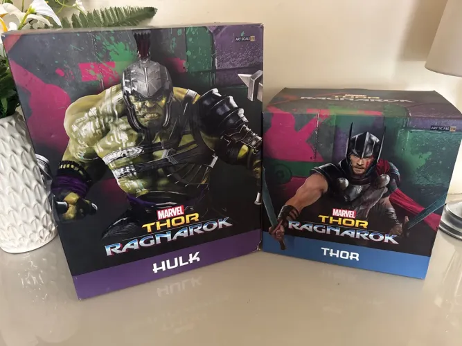 Hulk e Thor gladiador Iron studios 1/10