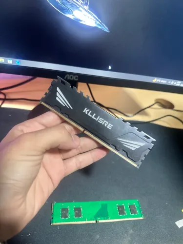 Memória DDR4 8gb total