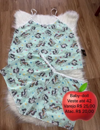 Baby-doll no atacado e varejo