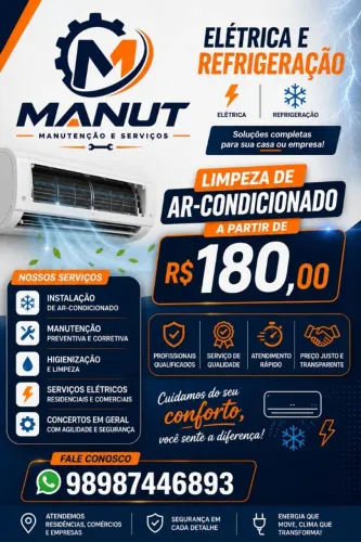Ar condicionado instalação e manutenção