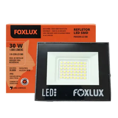 REFLETOR LED SMD 30W FOXLUX