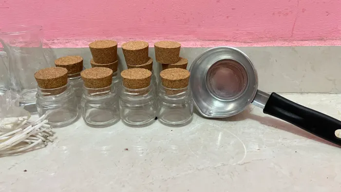 Kit para produção de velas artesanais