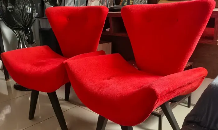 poltrona vermelha