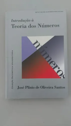 Livro "Introdução à Teoria dos Numeros" - José Plínio De Oliveira