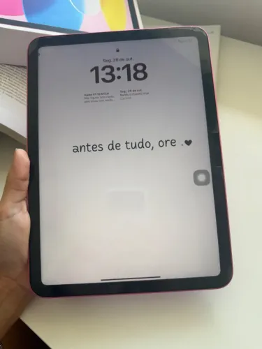 VENDO iPad 10ª GERAÇÃO ROSA 64g (usado, bem cuidado e na caixa
