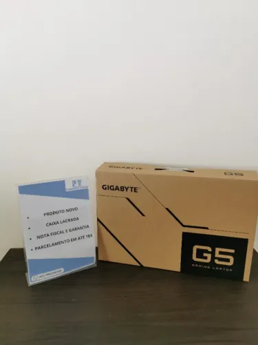 Notebook Gamer Gigabyte G5 - Core I5 12500H / RTX 4060 / 512gb - Novo (Caixa lacrada)