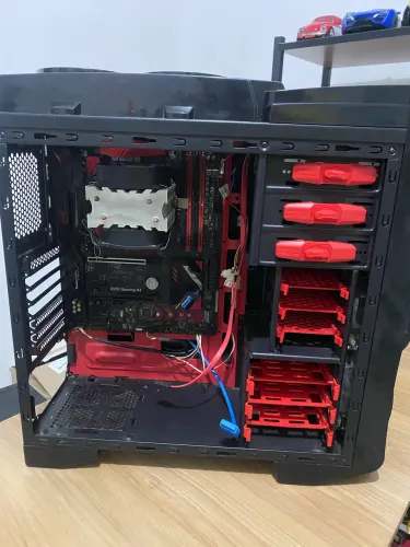 Gabinete + Placa mãe + Processador Intel i5 7400 Kaby lake