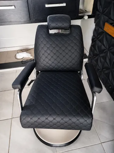 Cadeira de Barbeiro Profissional Reclinável
