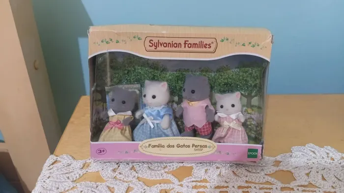 Família Gatos Persas Sylvanian Families
