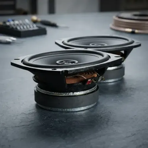 Par De Mid-bass Phd Audiophile Sound Systems Mf 5.1 Metal Preto | 120 W