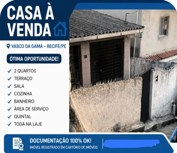 CASA A VENDA NO VASCO DA GAMA