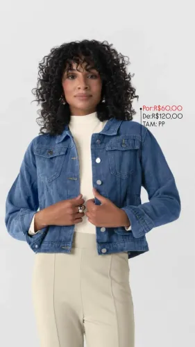 Jaqueta jeans 