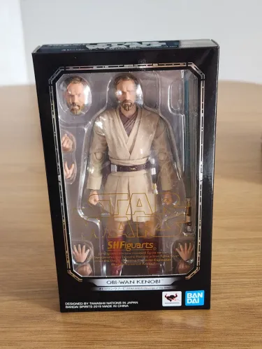 Boneco Action Figure Obi Wan Kenobi Revenge of the Sith Star Wars SH Figuarts Bandai