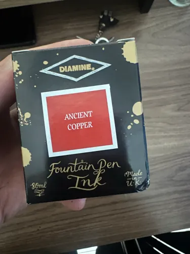Tinta para caneta tinteiro Diamine Ancient Copper 80ml