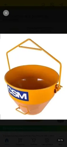 l balde de concreto  da CSM