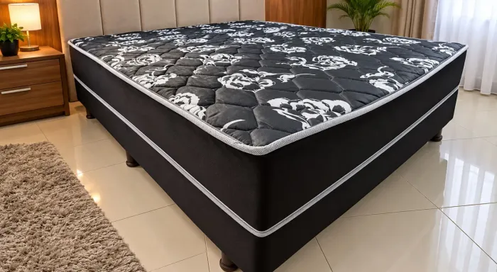 Cama casal padrão muita espuma bem macia confortável 