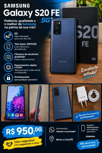 ? GALAXY S20 FE 5G ? À VENDA