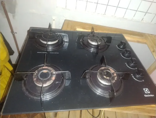 Fogão funcionando perfeitamente