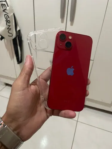 iPhone 13 red 128gb 89% bateria todo original