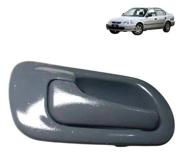 Macaneta Interna Gatilho Lado Esquerdo Honda Civic 1998 2000 Grafite Dianteira/traseira