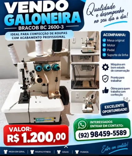 Máquina Galoneira