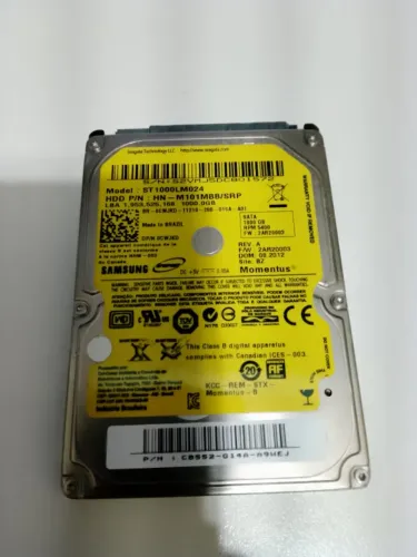 HD SATA 1TB P/NOTEBOOK