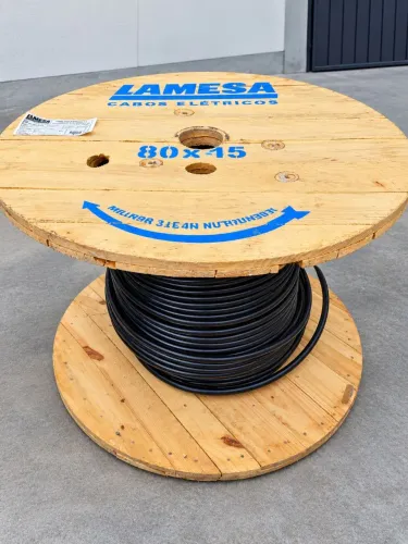 Cabo eletrico 95mm2 de aluminio