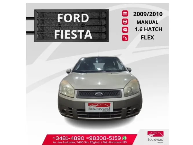 Ford Fiesta 1.6 16V Flex Mec. 5P 2010