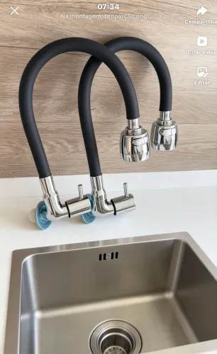 TORNEIRAS LINHA PREMIUM DE PAREDE NOVAS NUNCA USADAS