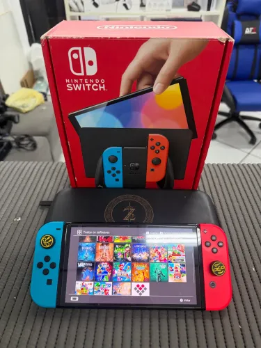 Nintendo Switch oled d3sbl0k3ad0