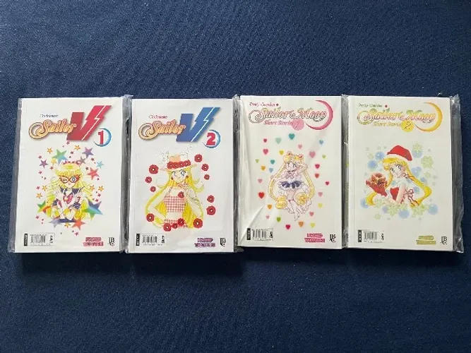 Coleção Sailor Moon - Sailor V e Short Stories (4 volumes)