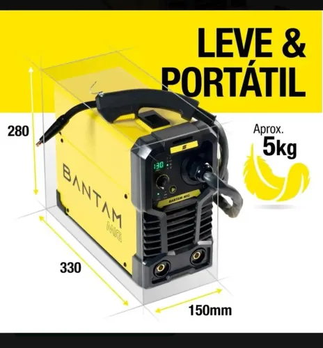 Inversora (Máquina de Solda) BANTAM ESAB 