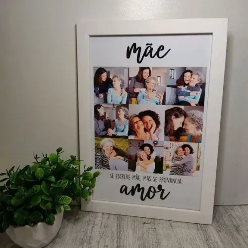 Presente personalizado Dia das Mães