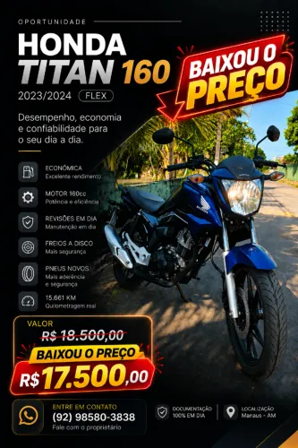 HONDA TITAN 160 2024