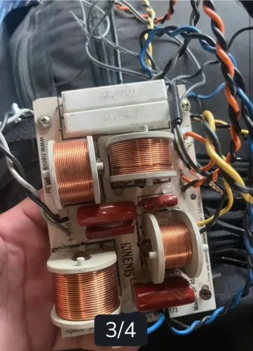 Divisor De Frequencia Passivo Nenis Df 453h 3 Vias 450 W Rms