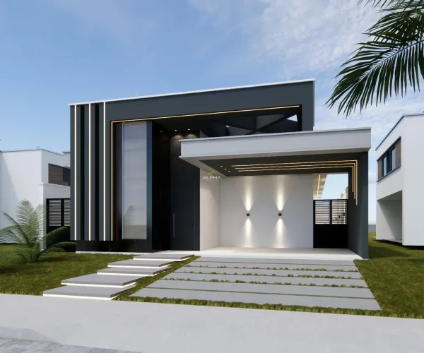 Casa em Condomínio para Venda em Eusébio, Cidade Alpha, 3 dormitórios, 3 suítes, 4 banheir