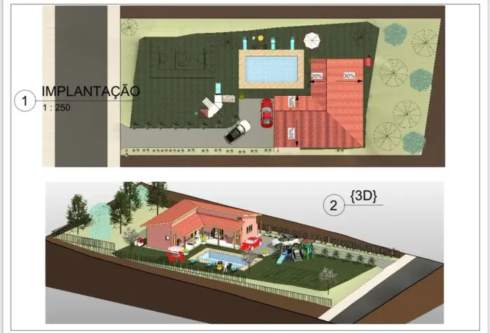 LOTE + PROJETO DE CHÁCARA NA PLANTA  Linha Superior  Ibiúna-SP