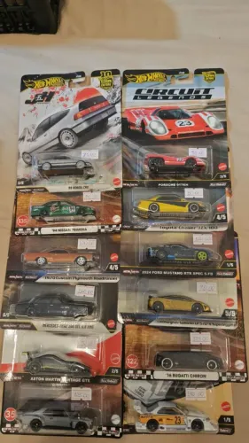 Lote hot wheels premium
