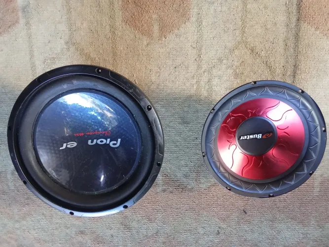 Auto falante Pioneer e booster 